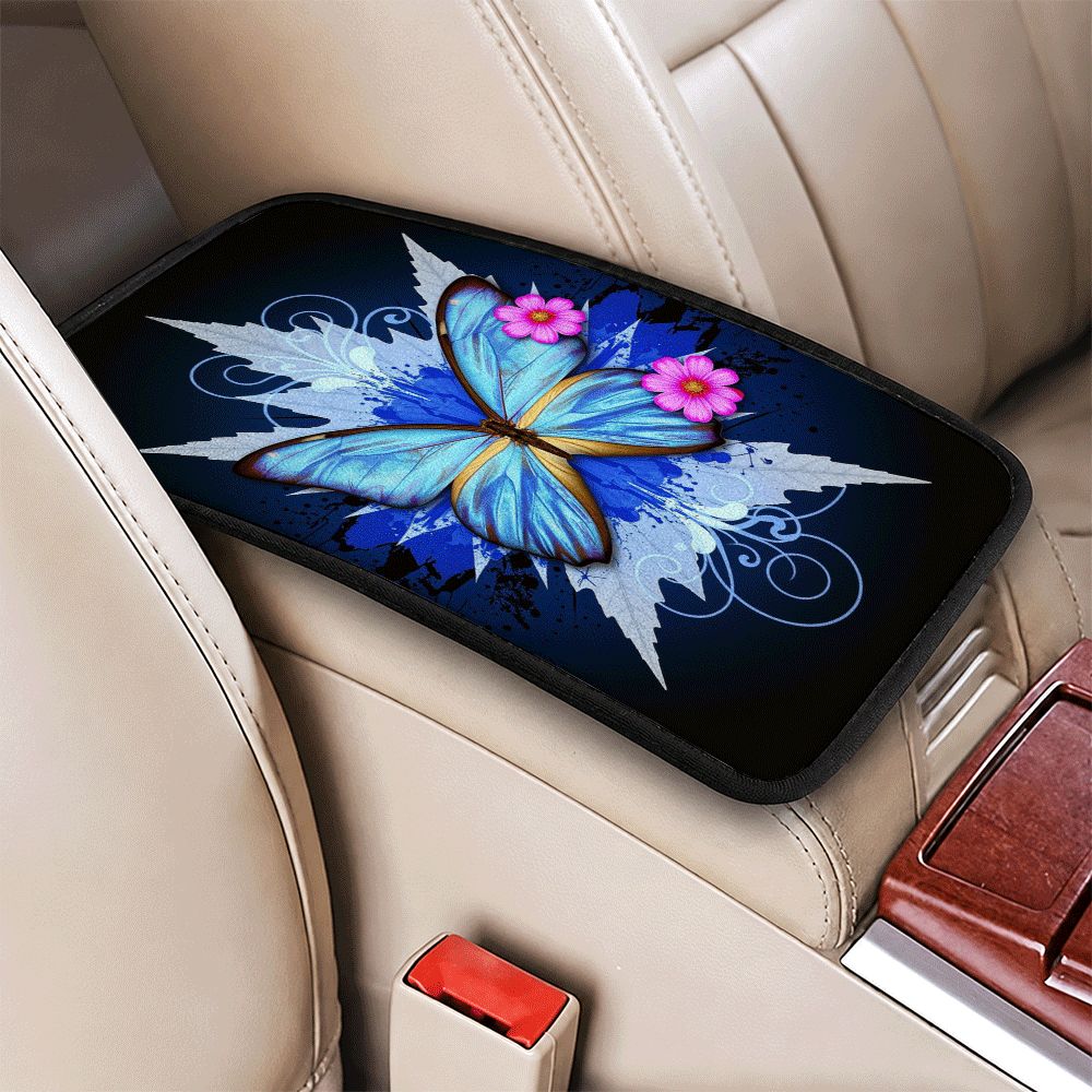 Velvet Cushion Cover - غطاء وسادة مسند ذراع السيارة بتصميم