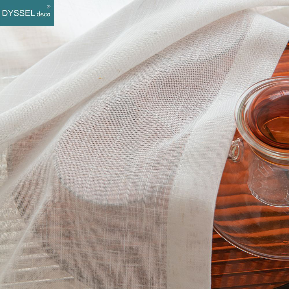 ستائر نوافذ أوروبية الطراز من  - مراجعة Linen Curtain Eyelet وسعره