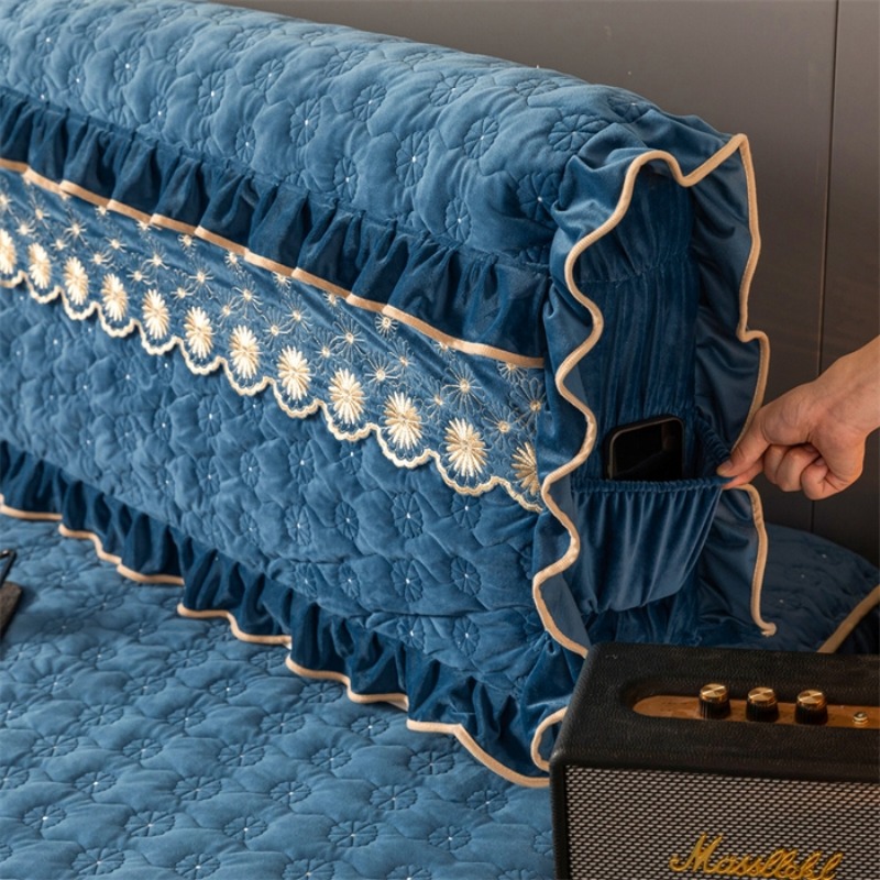 قطعة واحدة من غطاء حماية لوح ا - مراجعة Velvet Cushion Cover وسعره