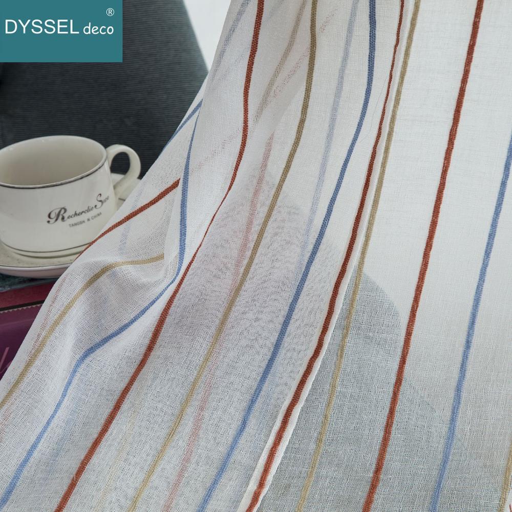 ستارة شفافة من الكتان المخطط ب - مراجعة Linen Curtain Eyelet وسعره