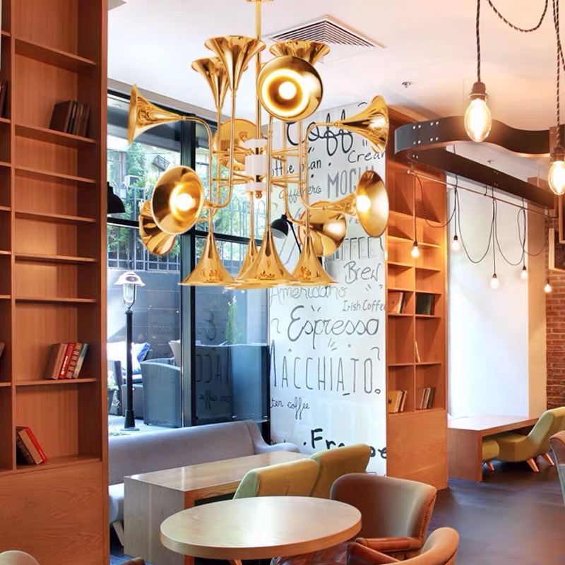 الشمال البوق قلادة مصباح للمطب - مراجعة Interior Design Kitchen Modern وسعره